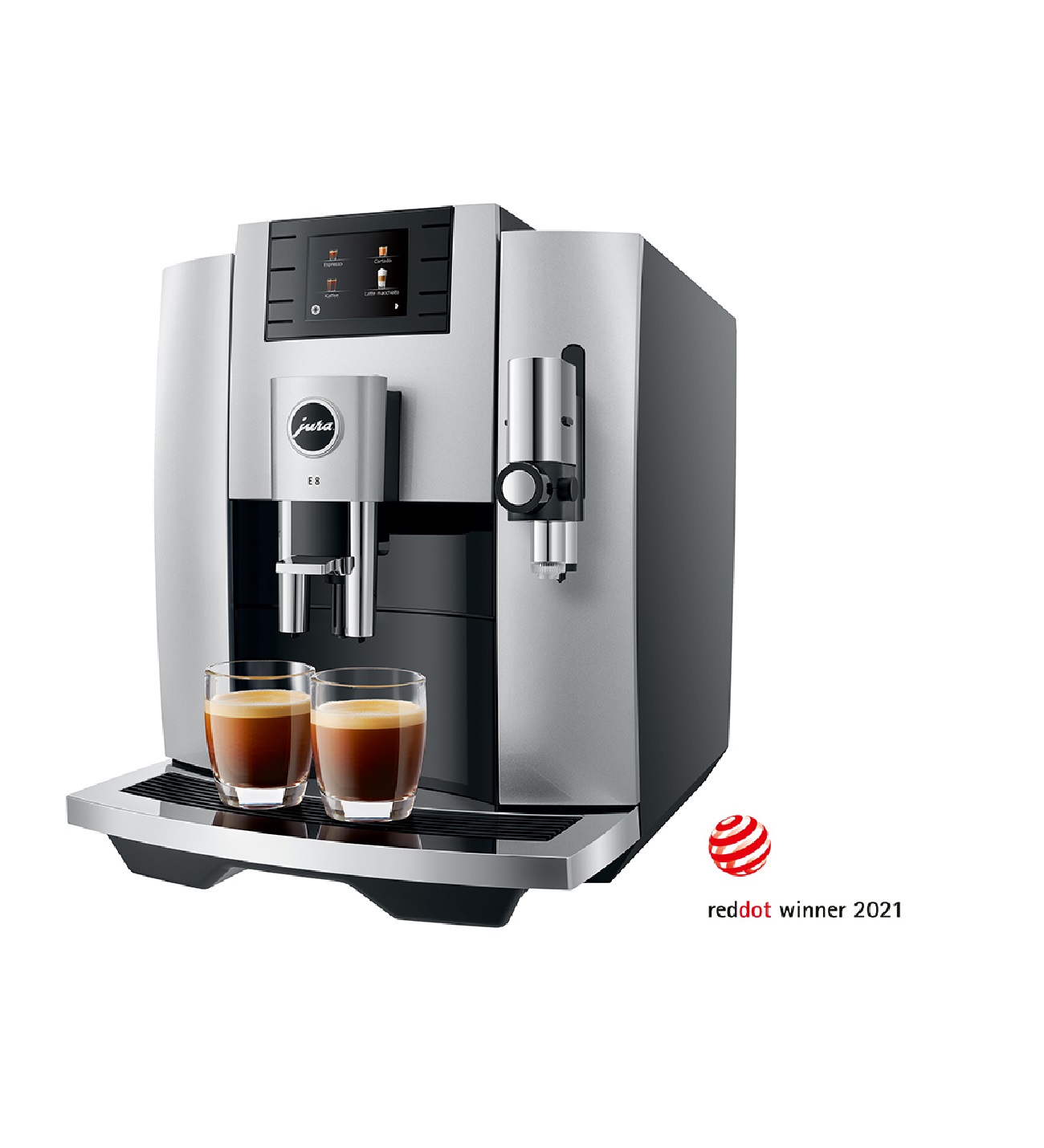 Coffee Machine Jura E8 Moonlight Silver