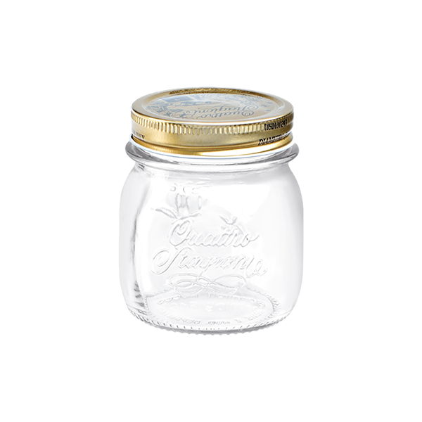 Glass Jar with Lid Bormioli Rocco Quattro Stagioni 25 cl