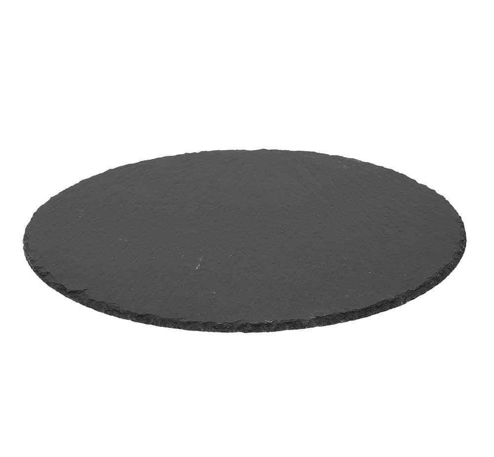 Round Slate Plate Tognana 30 cm
