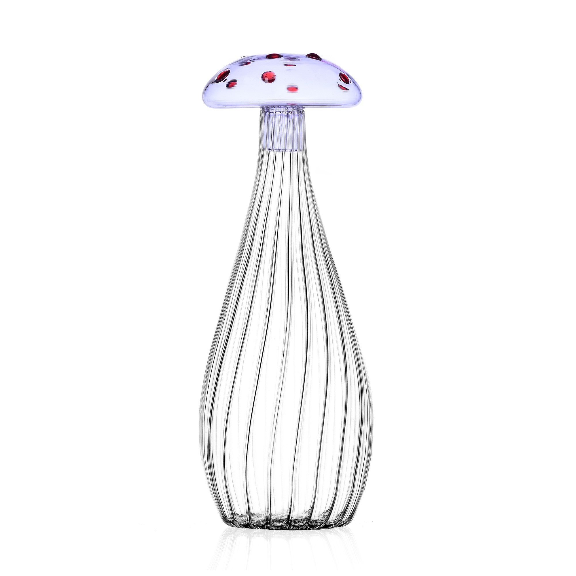 Bottle Ichendorf Collection Alice Purple Mushroom and Red Dots