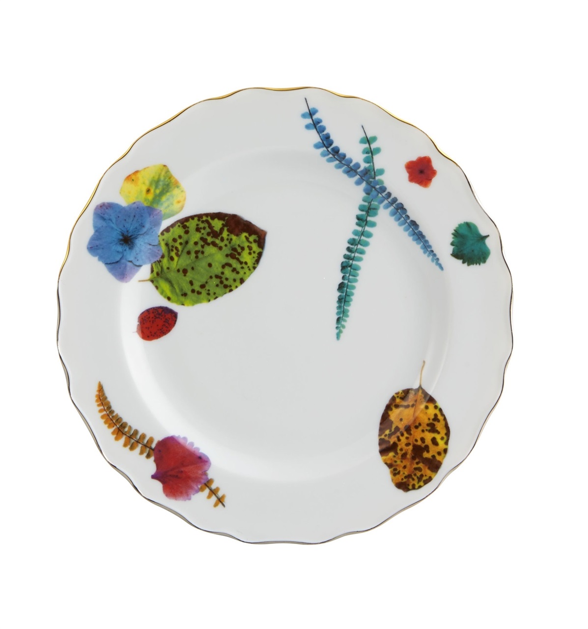 Vista Alegre Collection Caribe bread and butter plate by Christian Lacroix