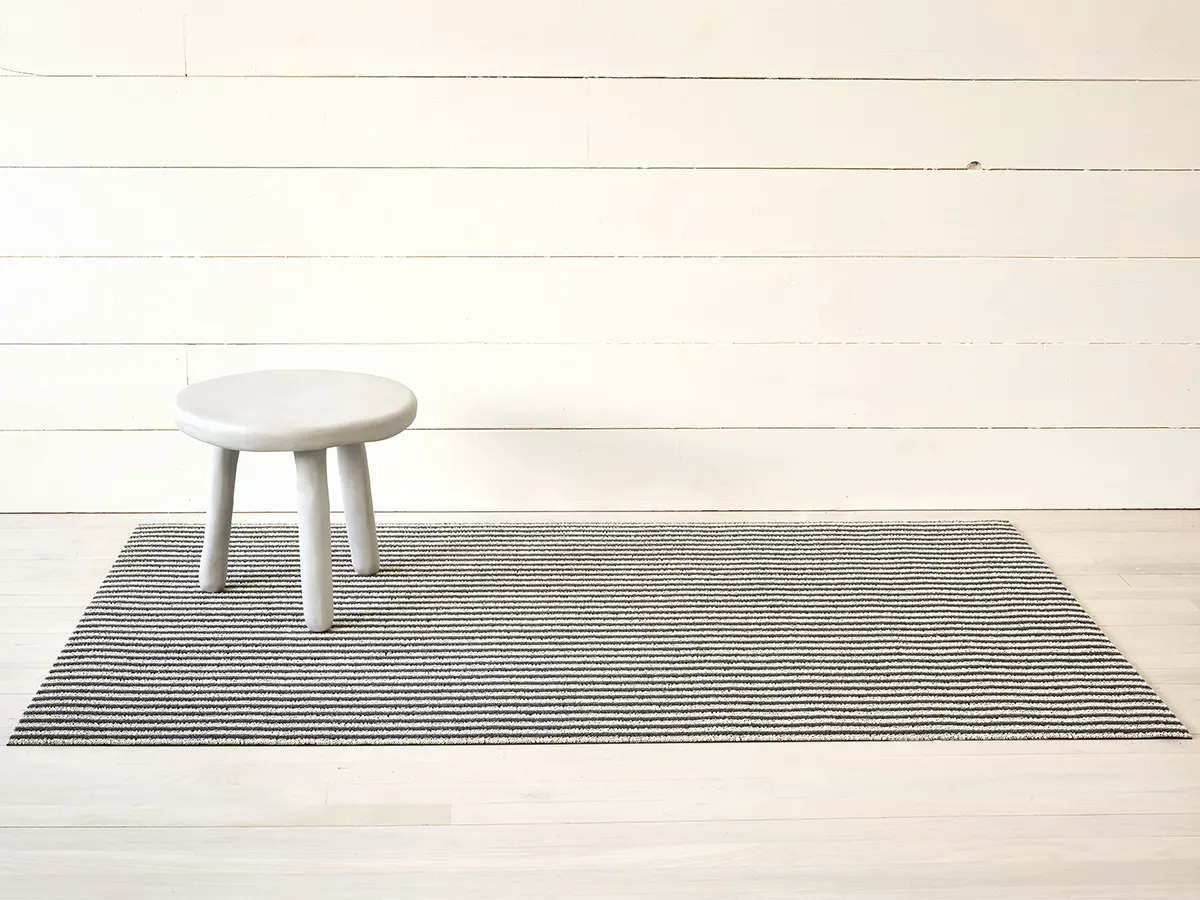 Utility Mat Chilewich Breton Stripe Gravel 61 cm x 91 cm