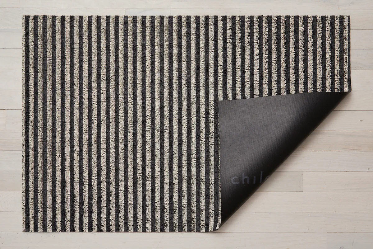 Utility Mat Chilewich Breton Stripe Gravel 61 cm x 91 cm