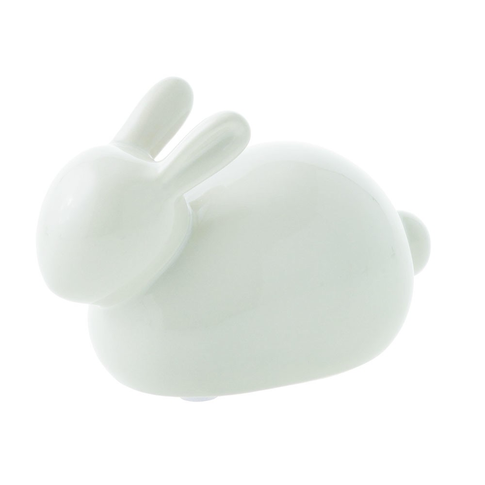 Bomboniera ceramica Andrea Fontebasso coniglio bianco