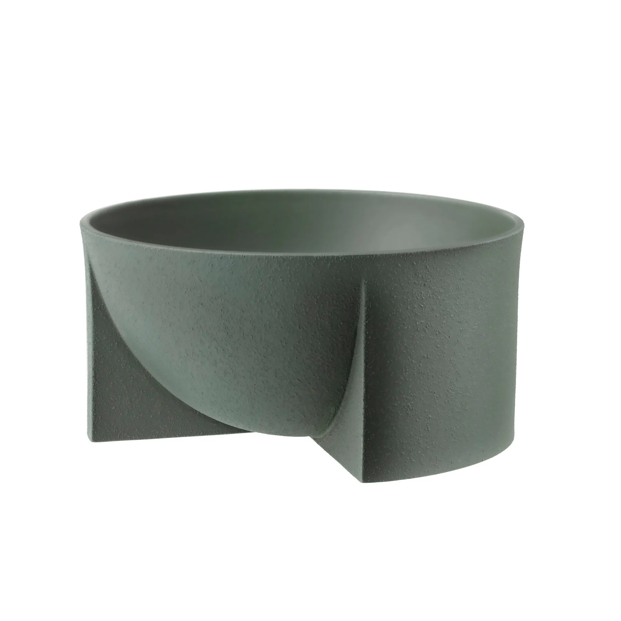 Kuru ceramic bowl Iittala 240 x 120 mm moss green