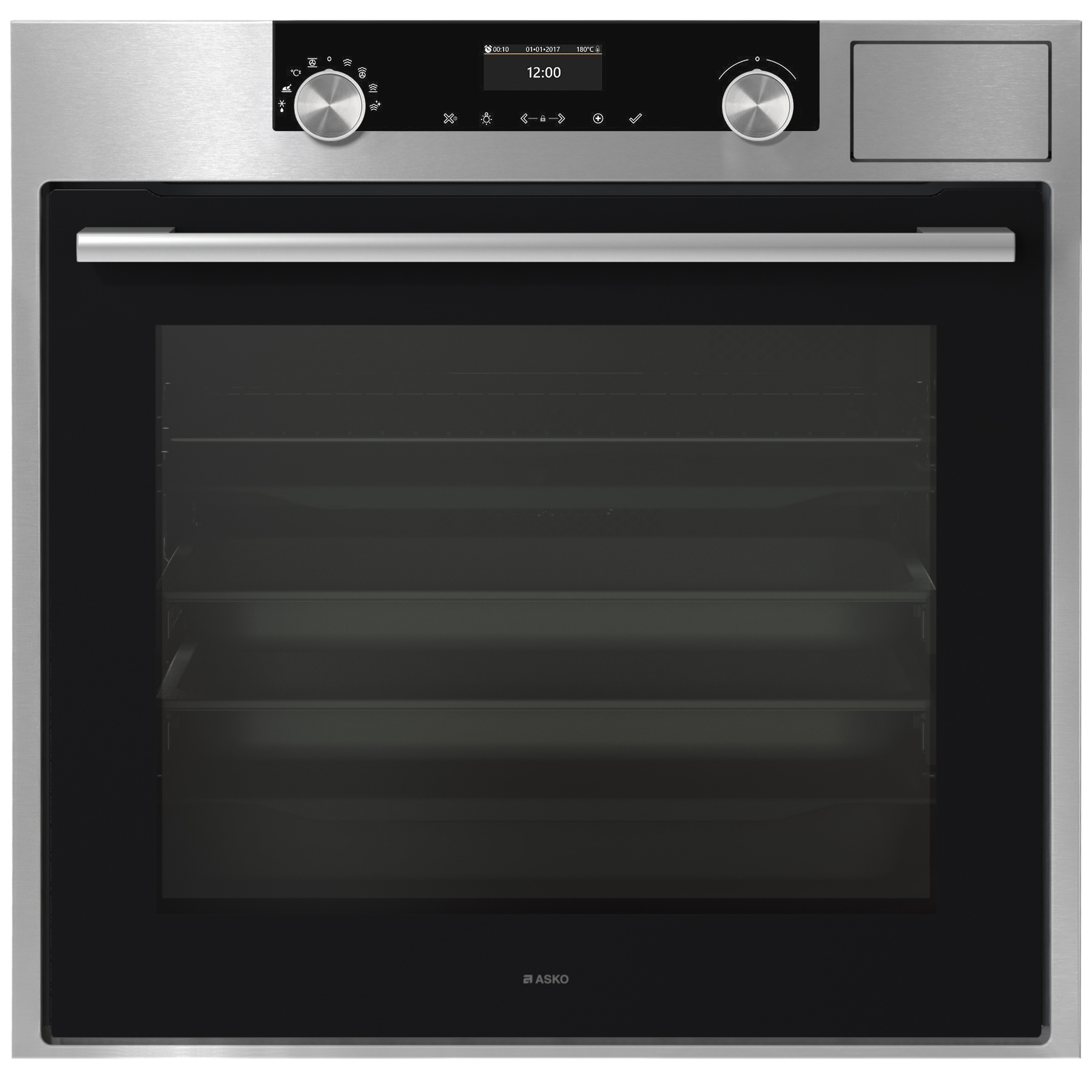 Craft steam combi oven Asko 60 cm Steel OCS8664S