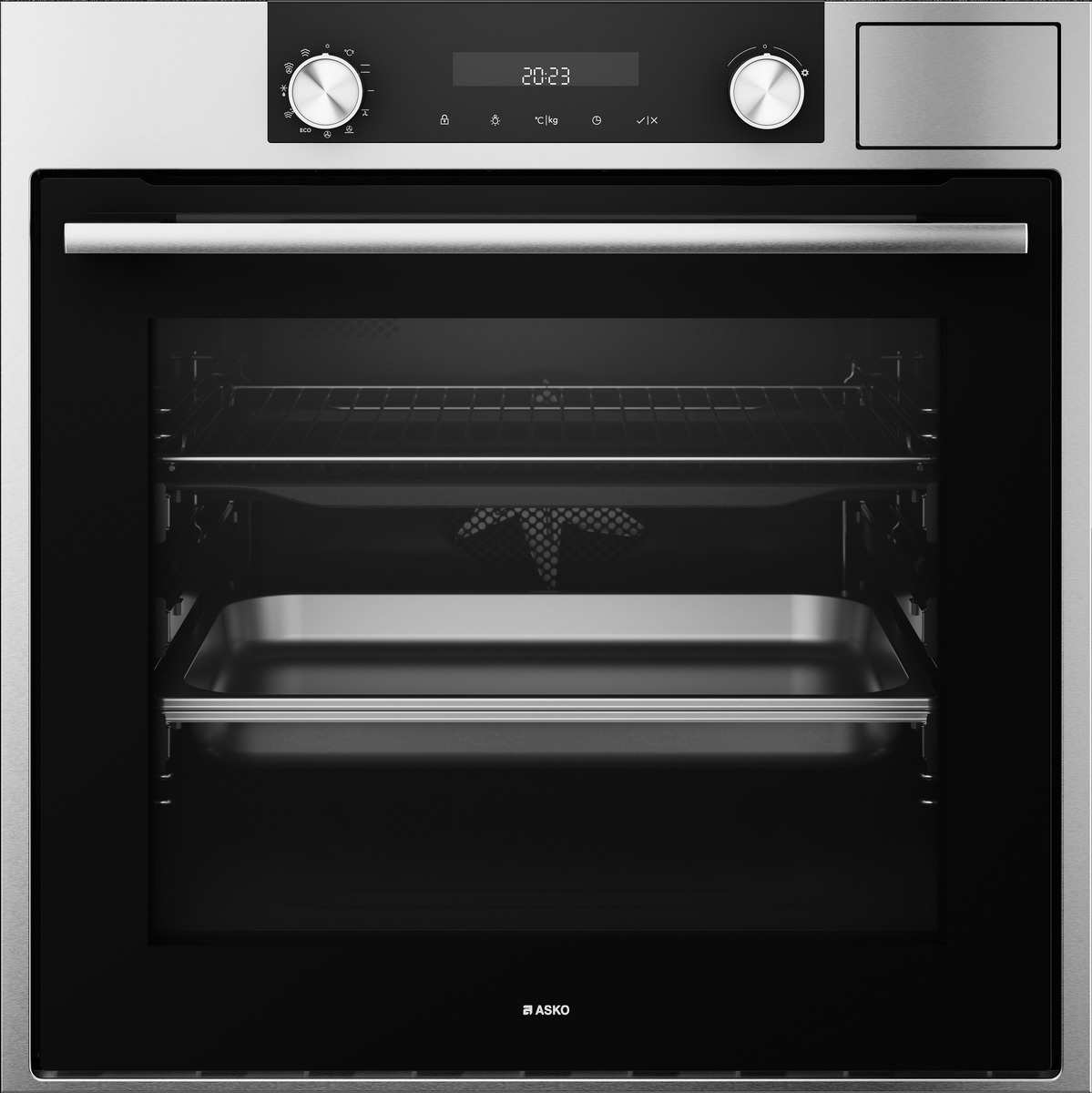 Craft steam combi oven Asko 60 cm Steel OCS8637S