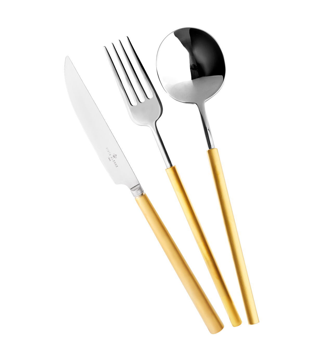 Set 16 cutlery Vista Alegre Domo Gold Matt