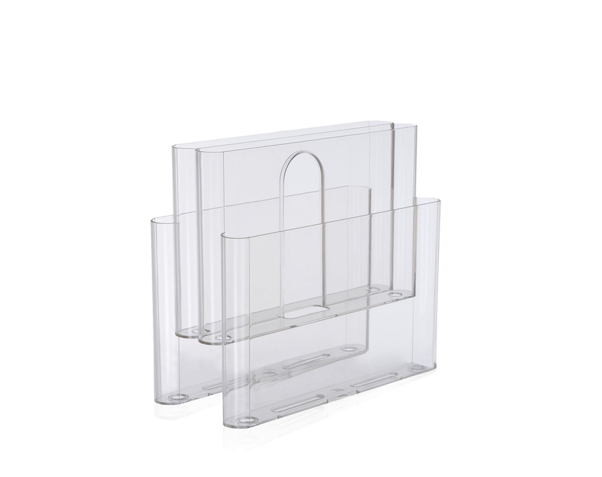 Magazine Rack Kartell Portariviste Crystal