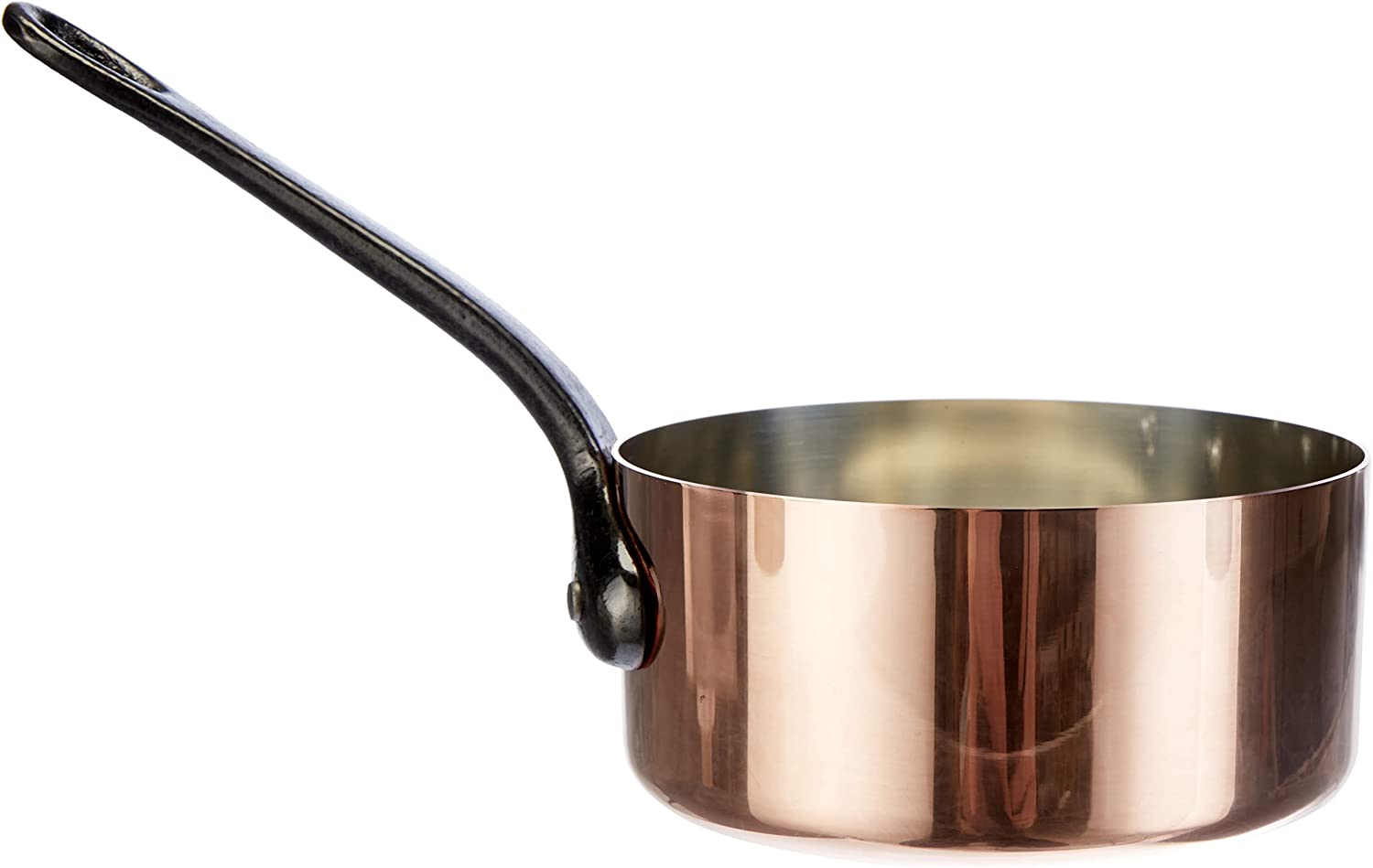Saucepan Smooth Special Gas in Baumalu Copper 12 cm