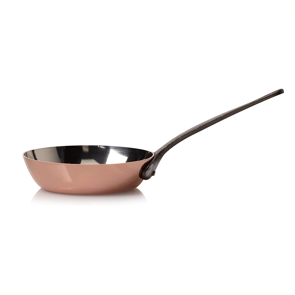 Copper Frying Pan Baumalu 1 cast iron handle 16 cm