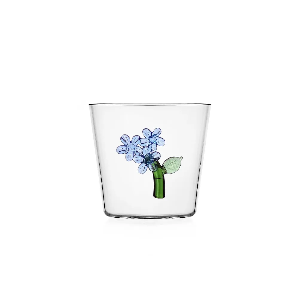 Tumbler Ichendorf Light Blue Flower Botanical Collection