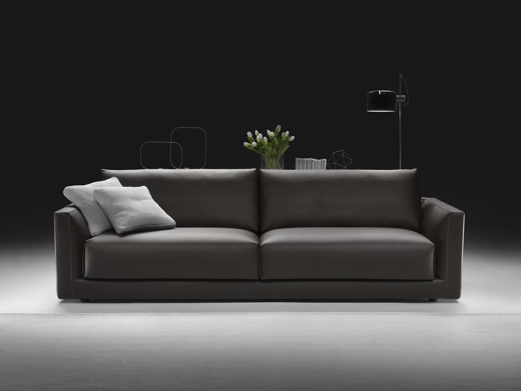 Leather Sofa Soma Made In Italy