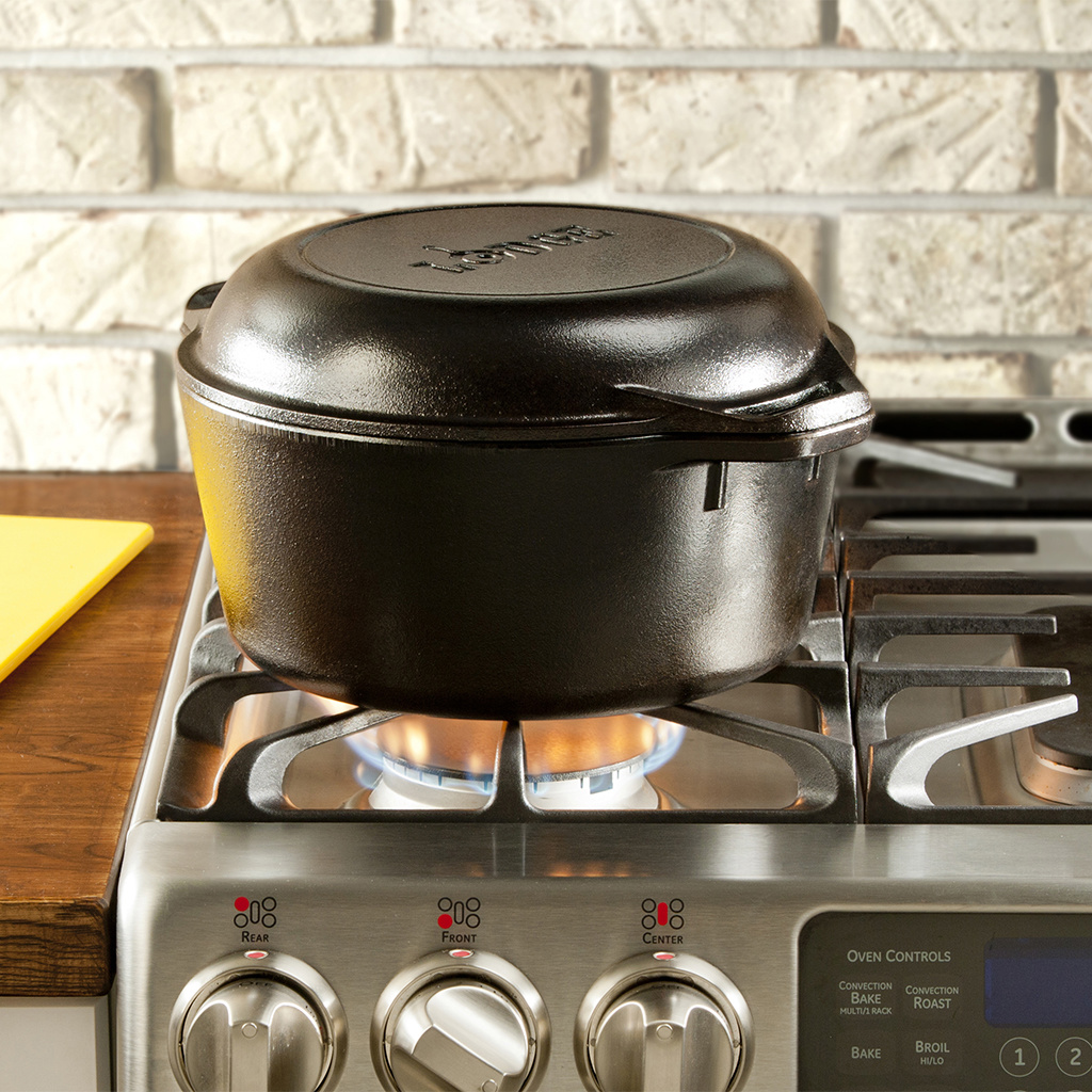 Lodge Double Dutch Oven 4.7 liter