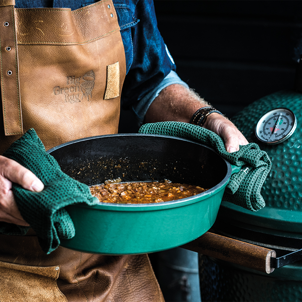 Oval Dutch Oven Big Green Egg 35 cm 5.2 Liters