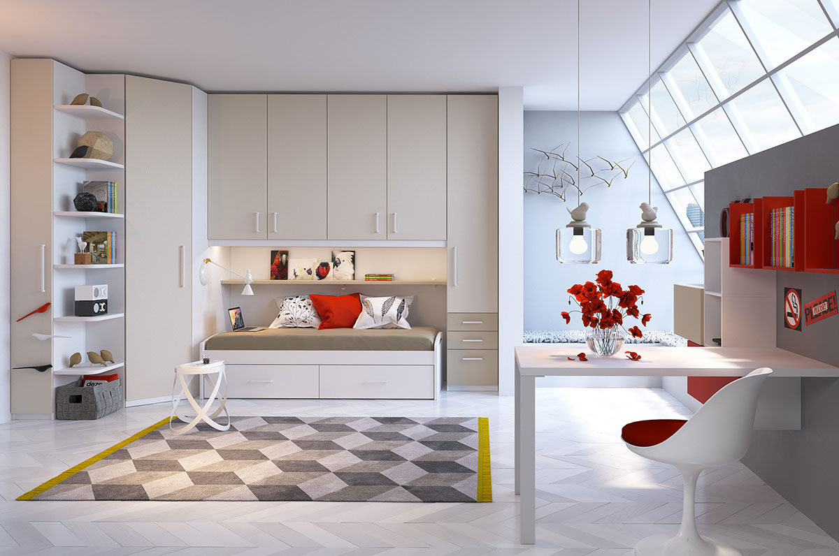 Children's rooms Made In Italy Ima Mobili Composition 13