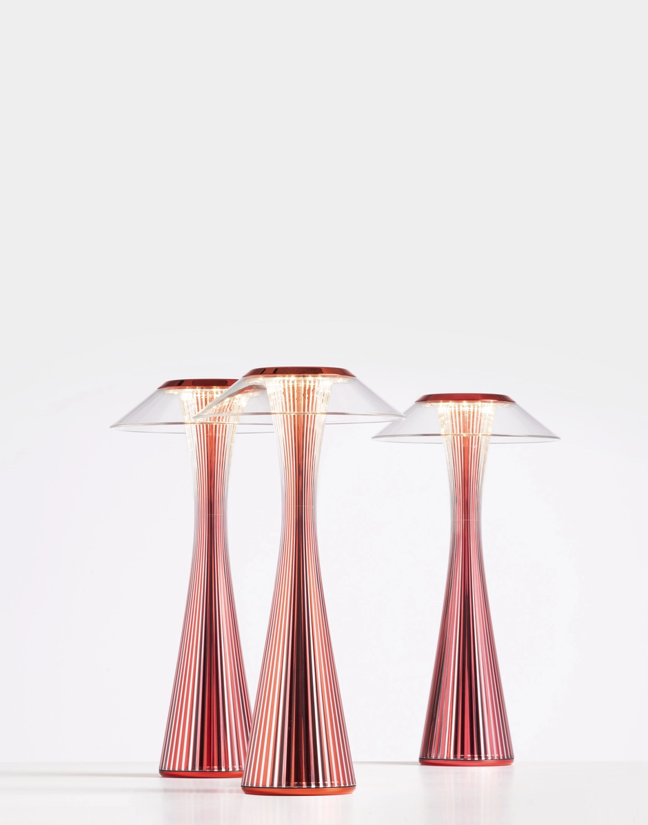 Kartell Space Red table lamp