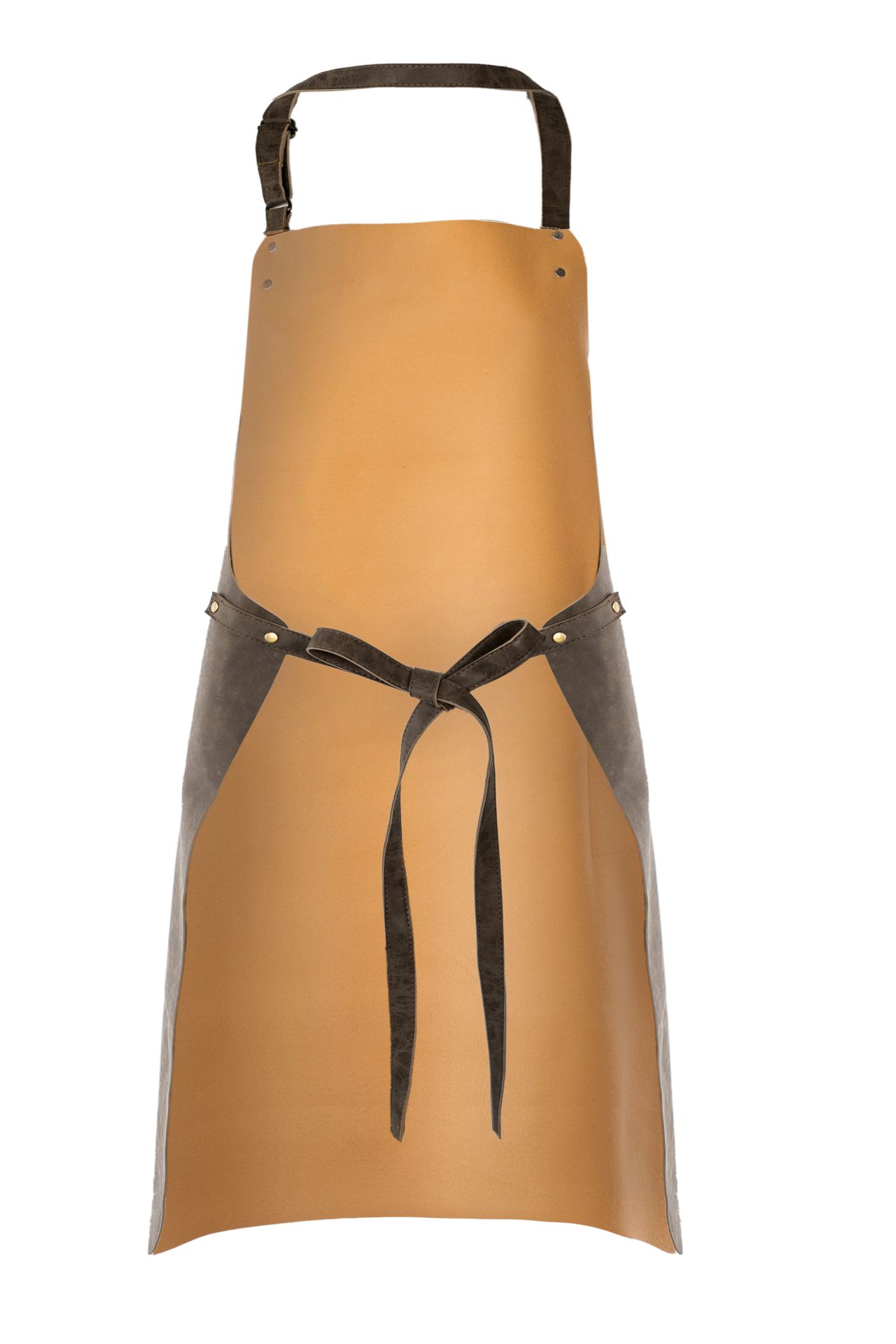 Truman Eco Leather BBQ Apron Coffee