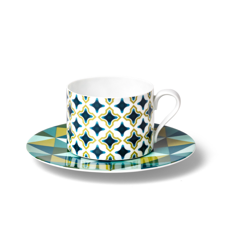 Coffee Cup Saucer Sieger by Furstenberg My China Collection! Paraiso