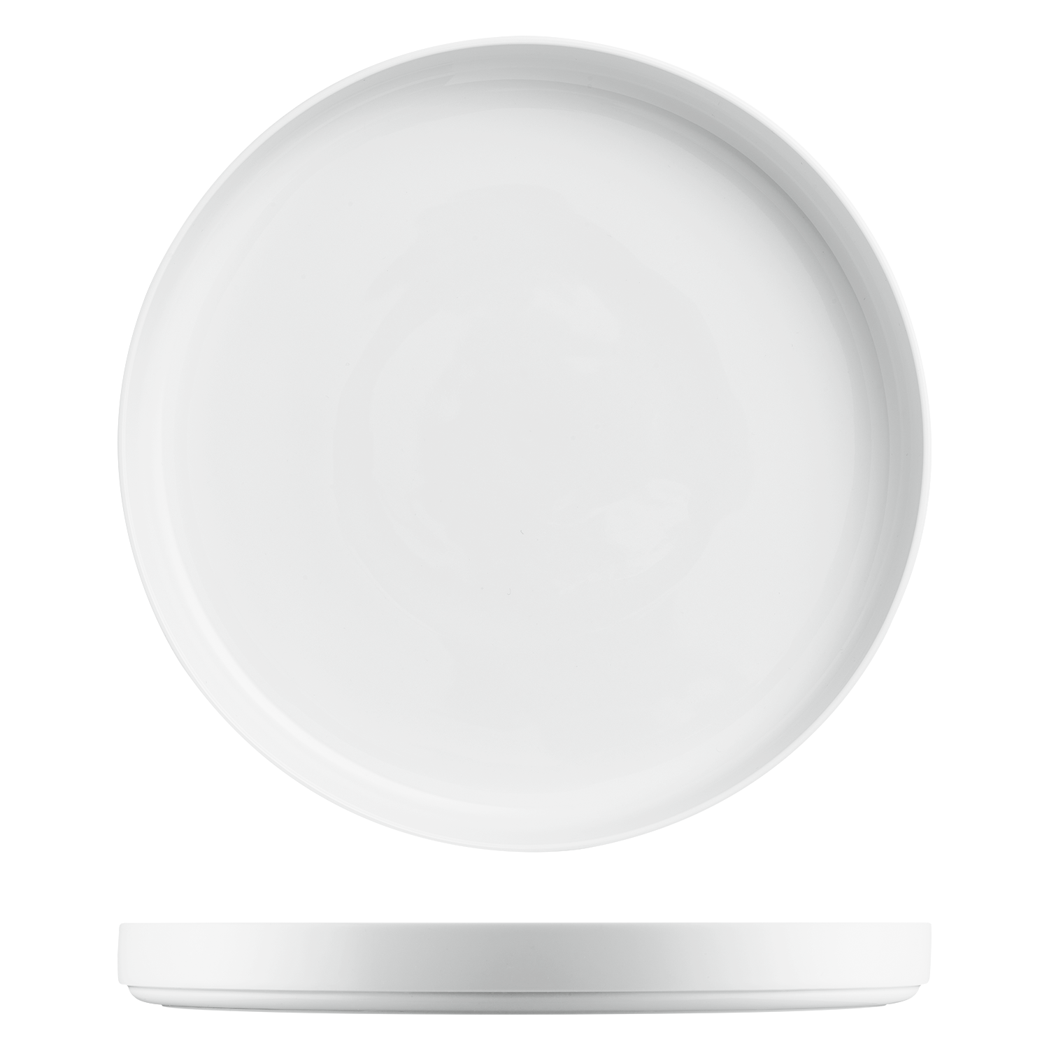 Flat Bowl XL Furstenberg Collezione Datum White