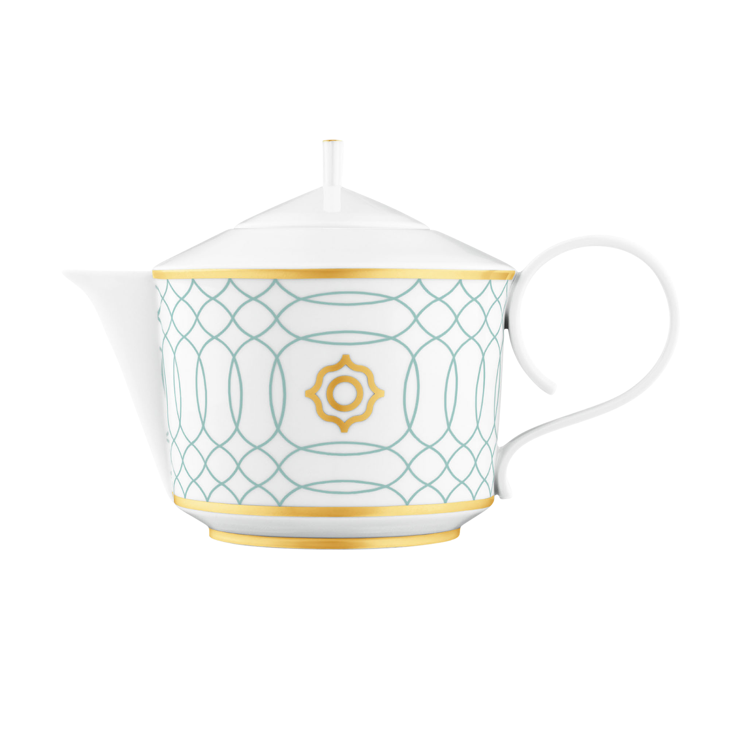 Furstenberg Teapot with Tea  Strainer Carlo Este Collection 1.2 L