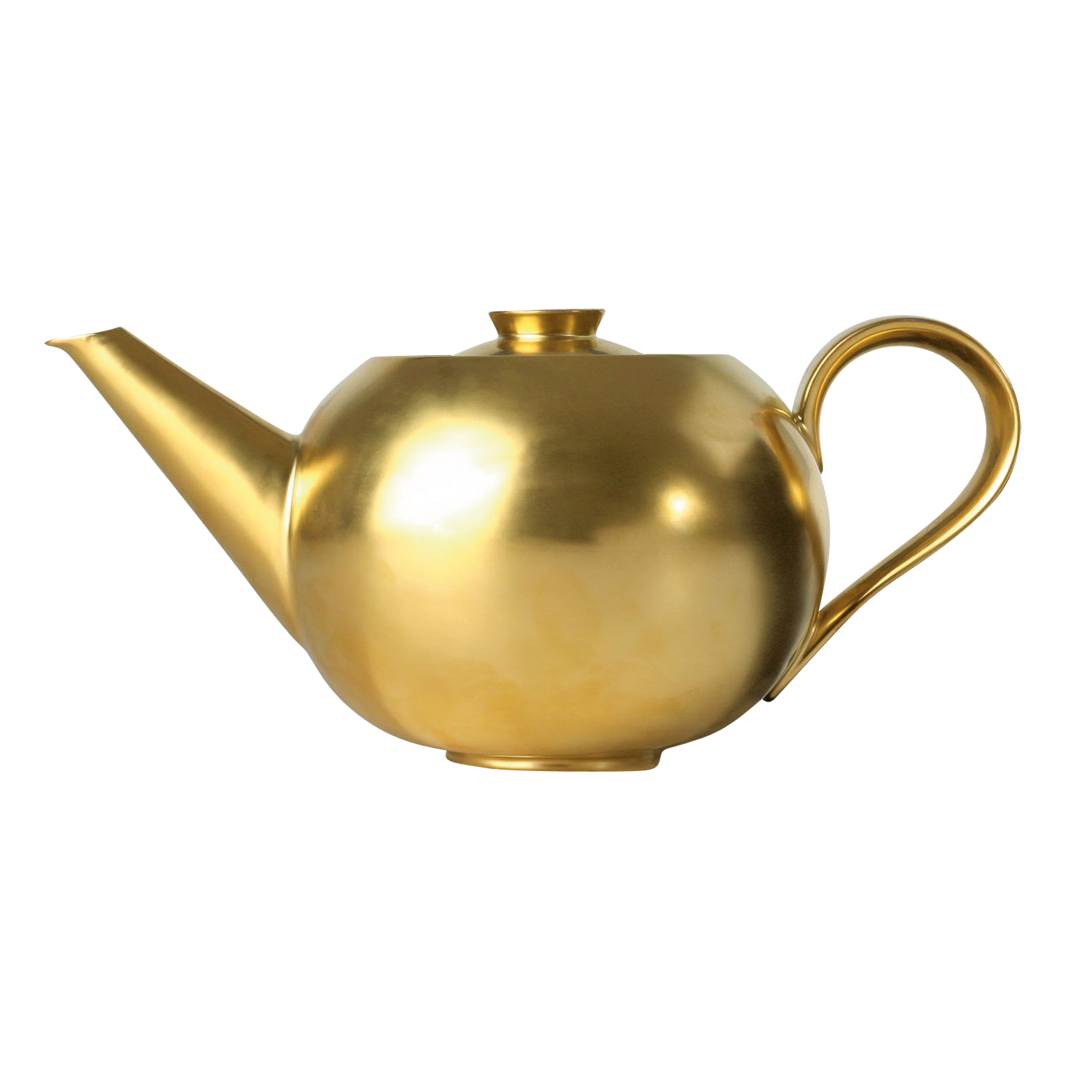 Teapot with Tea Strainer Sieger by Furstenberg Collection My China! Emperor's Garden GOLD 1.45 L