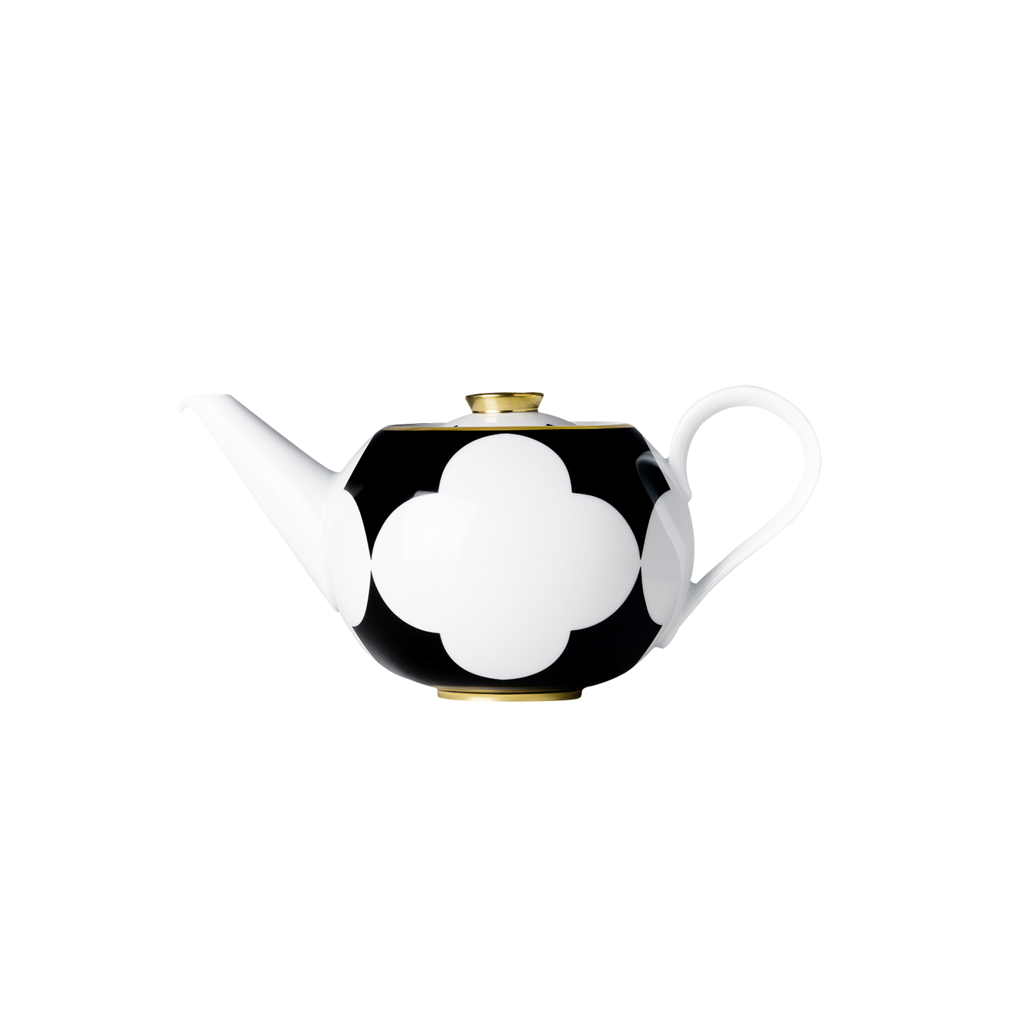 Teapot with Tea Strainer Sieger by Furstenberg Collection My China! Ca D'Oro 1.45 L