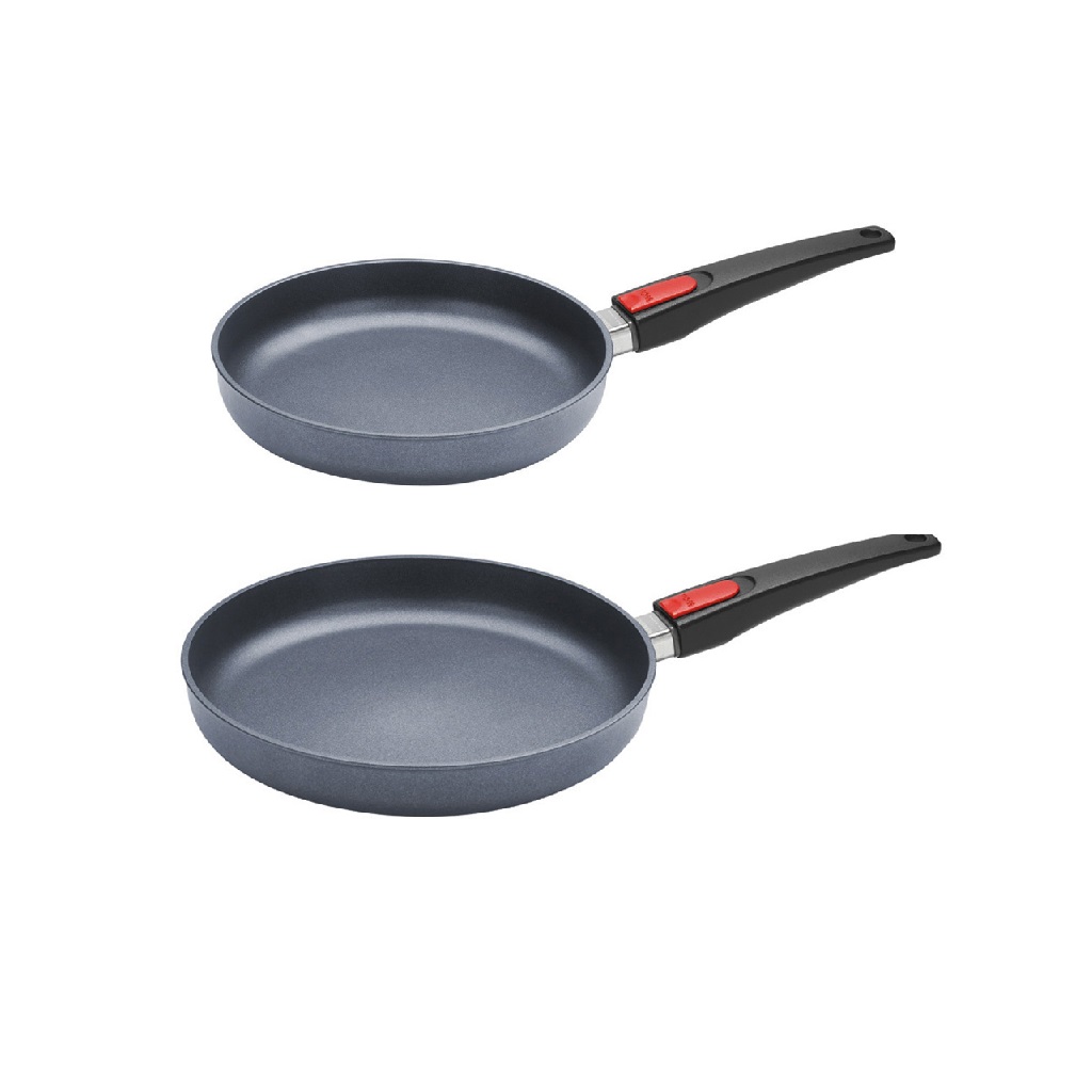 Set 2 Low Frying Pans Woll Diamond Lite 24 cm + 28 cm