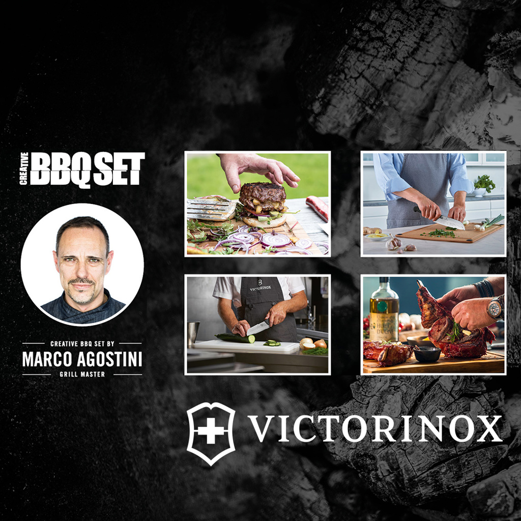 Creative Coltelli BBQ Set Victorinox by Marco Agostini
