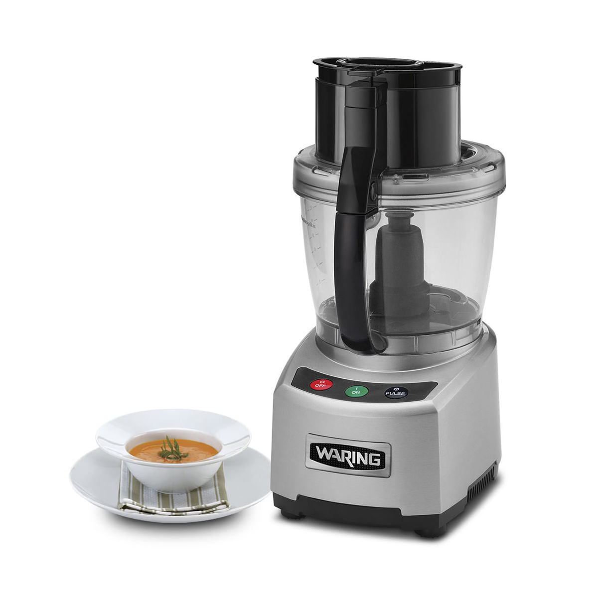 Waring 4-Qt Batch Bowl Food Processor With Liquilock Seal System