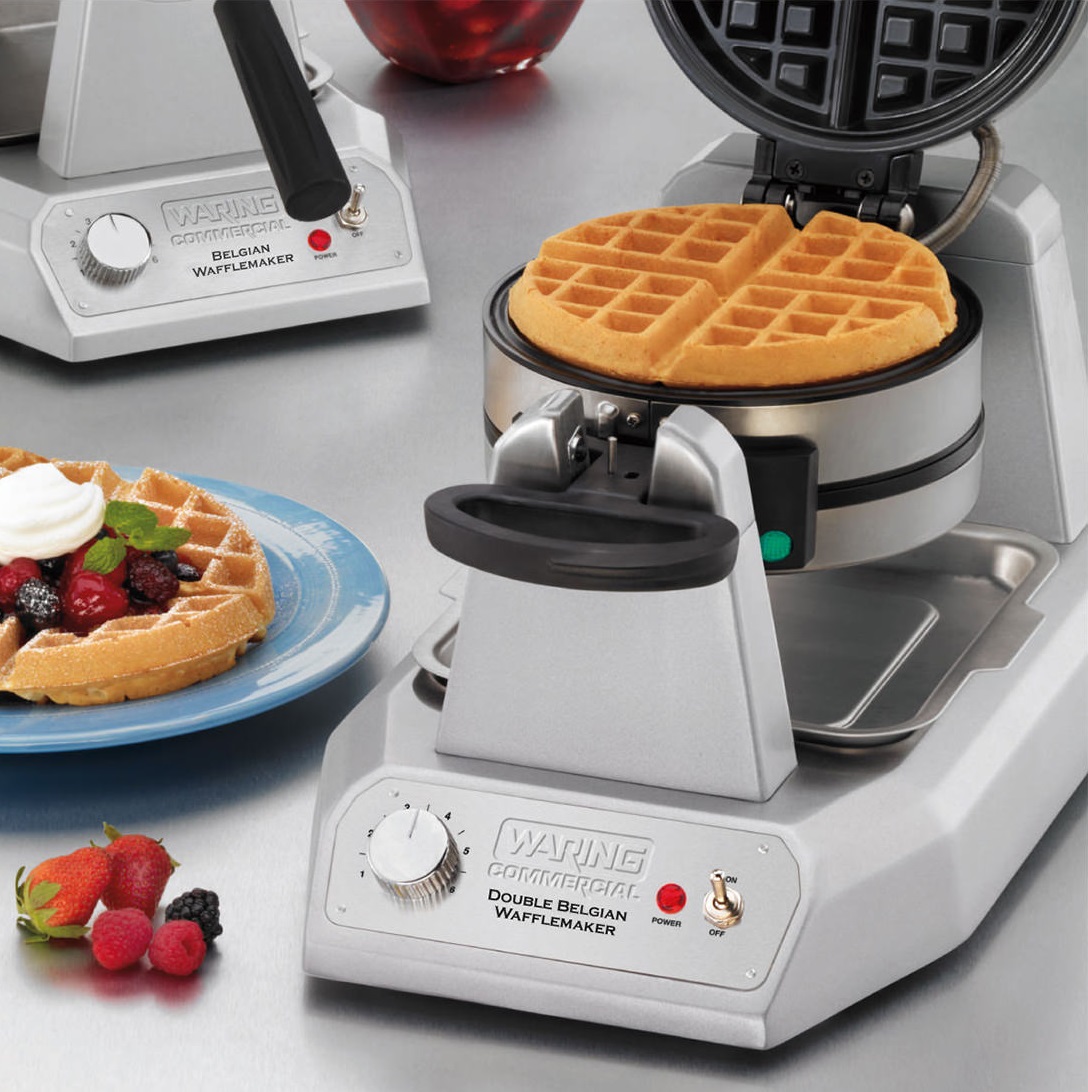 Waring Heavy Duty Double Belgian Waffle Maker