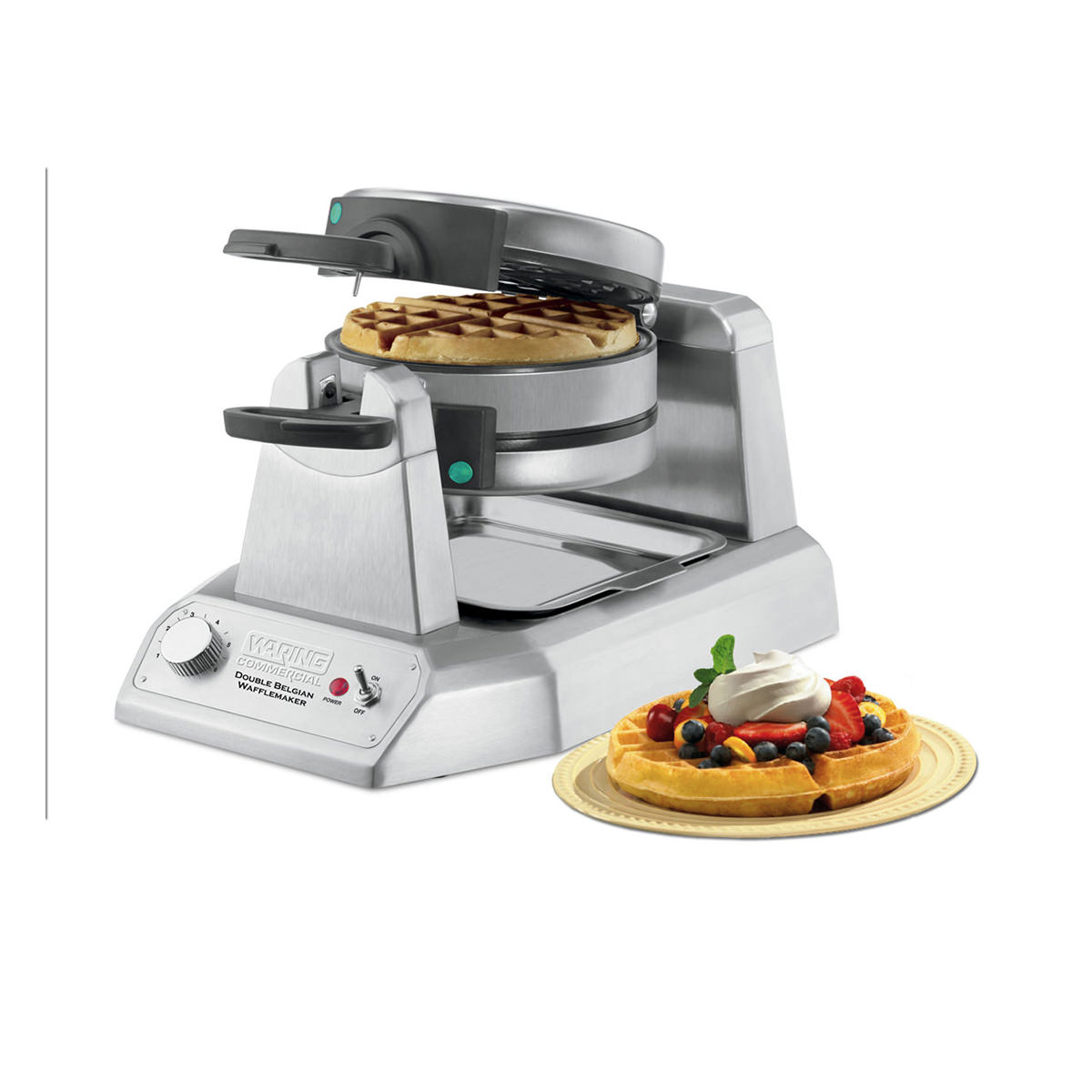 Waring Heavy Duty Double Belgian Waffle Maker