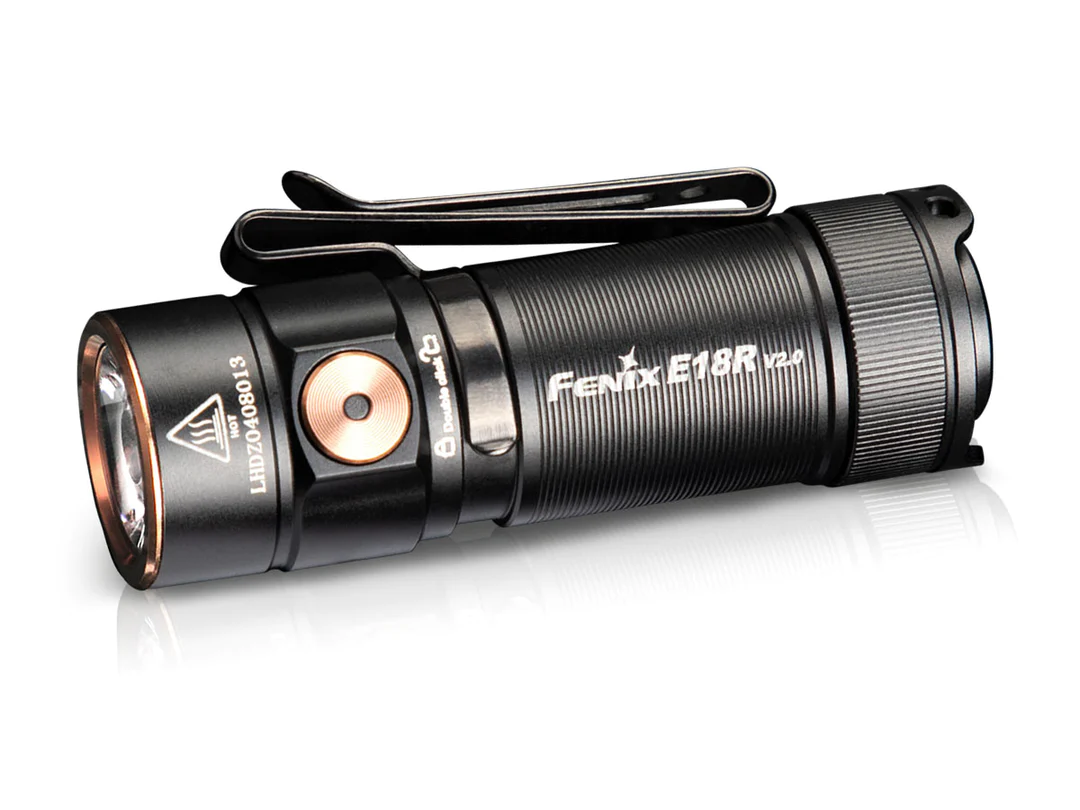 Compact LED Flashlight E18R V2.0 1200 Lumen Fenix