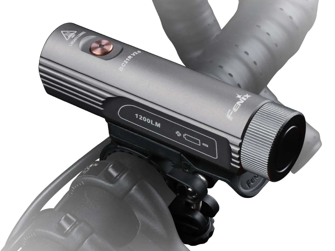 Torcia LED per Bicicletta 1200 Lumen BC21R V3.0 Fenix