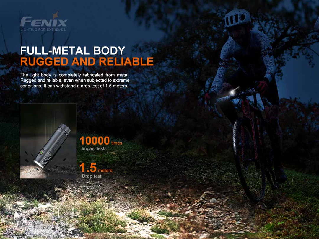 LED Bicycle Flashlight 1200 Lumen BC21R V3.0 Fenix