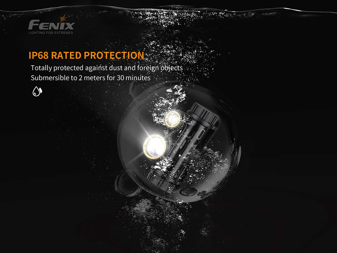 Torcia Frontale LED da 1400 Lumen Fenix HM65R