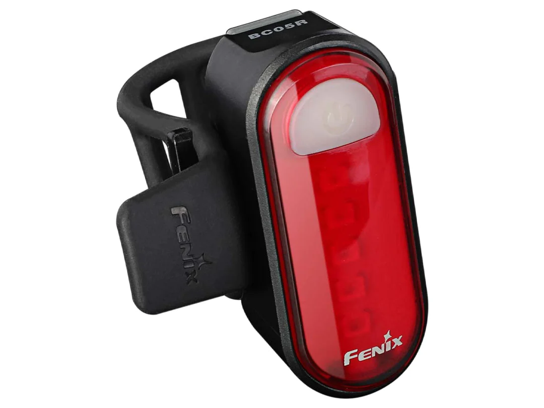 Torcia Led Posteriore Rossa per Bici 15 Lumen Fenix
