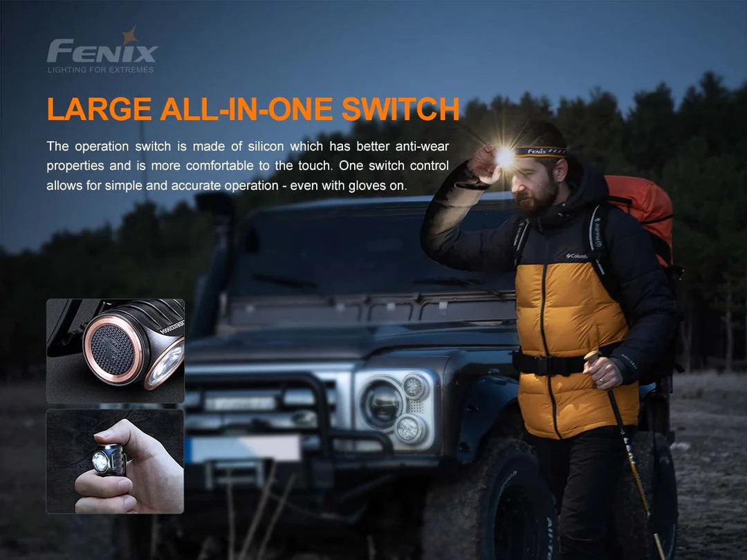 Lampada Frontale Led 700 Lumen HM50R Fenix