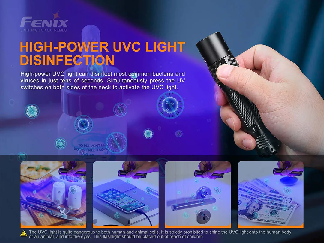 Fenix LD32 UVC torch