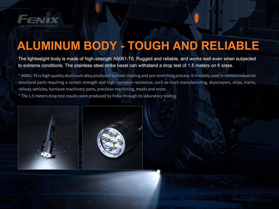 Fenix LR35R 10000 Lumen Compact LED Flashlight