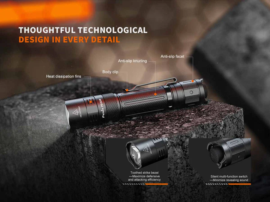 Torcia LED PD32R 1400 Lumen Fenix