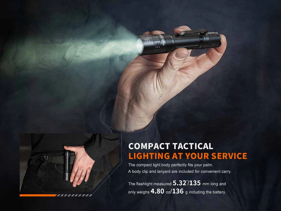 Torcia LED PD32R 1400 Lumen Fenix