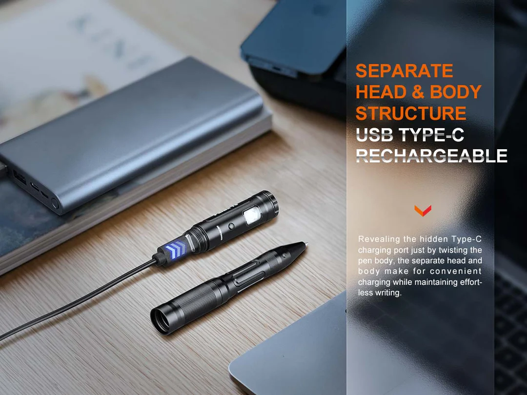 Penna Tattica Multifunzione Ricaricabile T6 Fenix