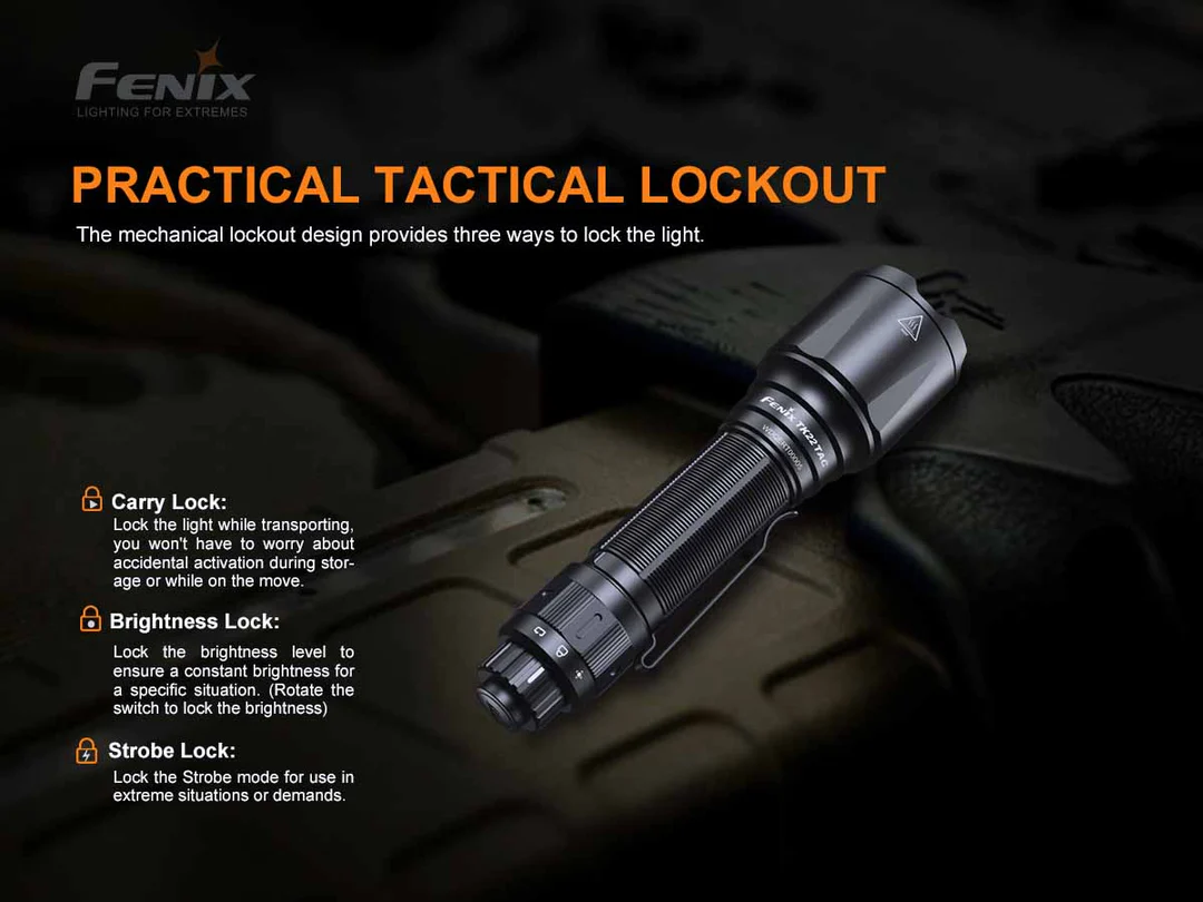 Fenix TK22 TAC 2800 Lumen Military Tactical Led Flashlight