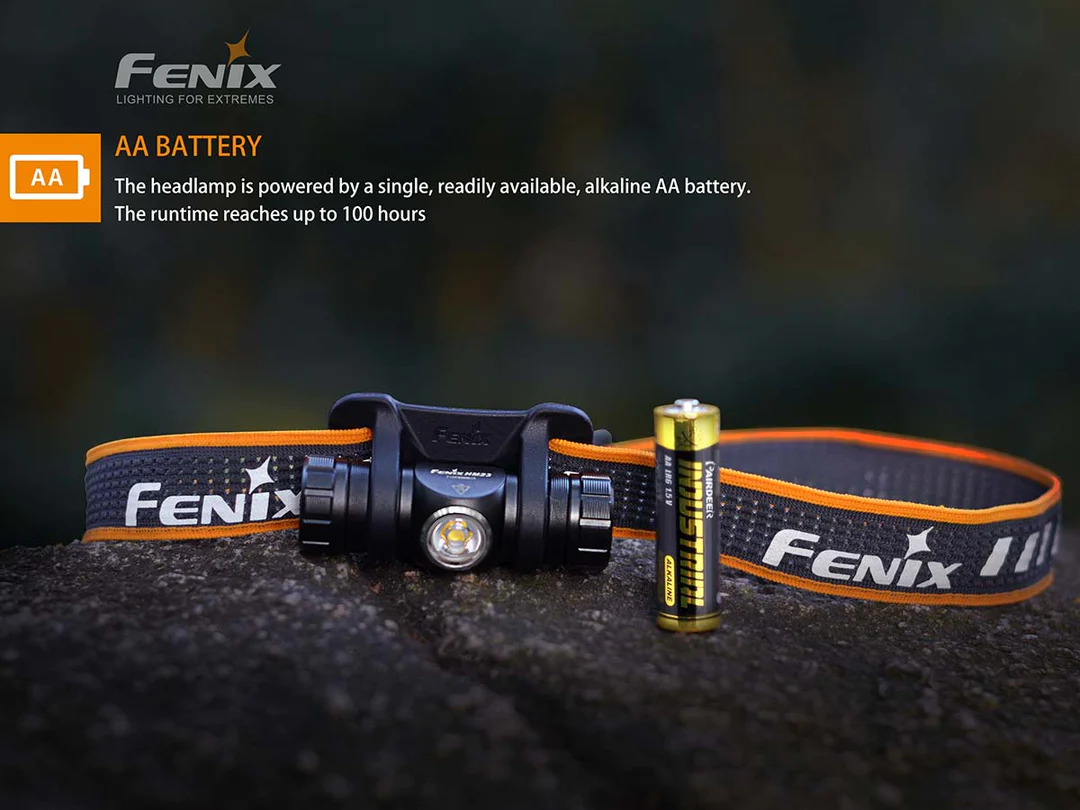 Torcia frontale compatta e leggera 240 Lumen Fenix