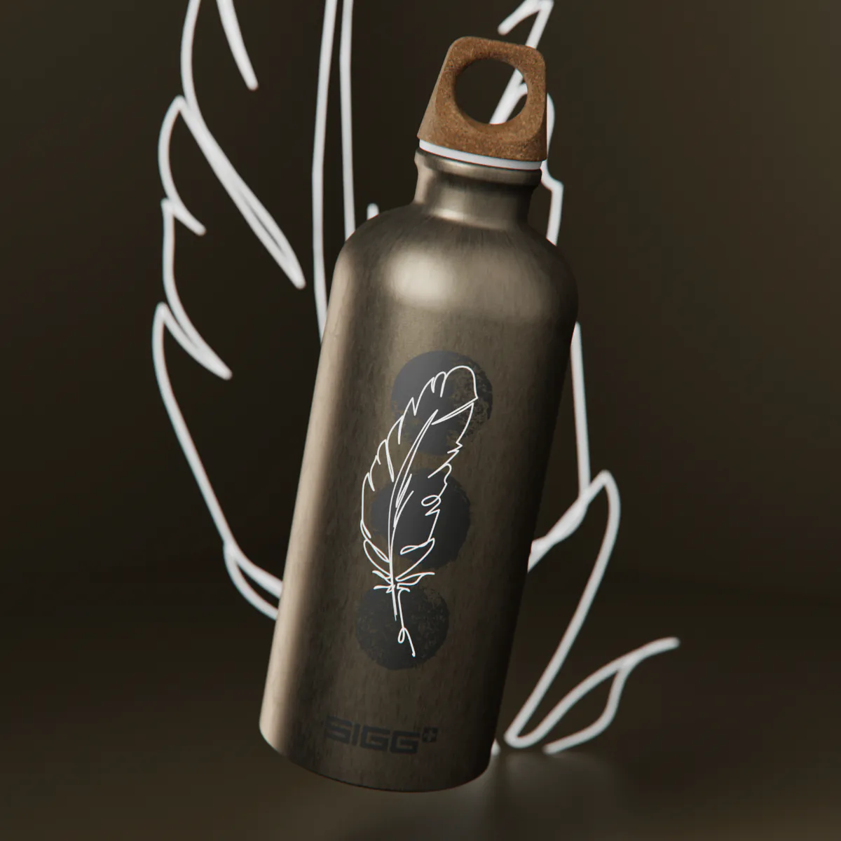 Bottle 0,6L Traveler MyPlanet Lighter Sigg