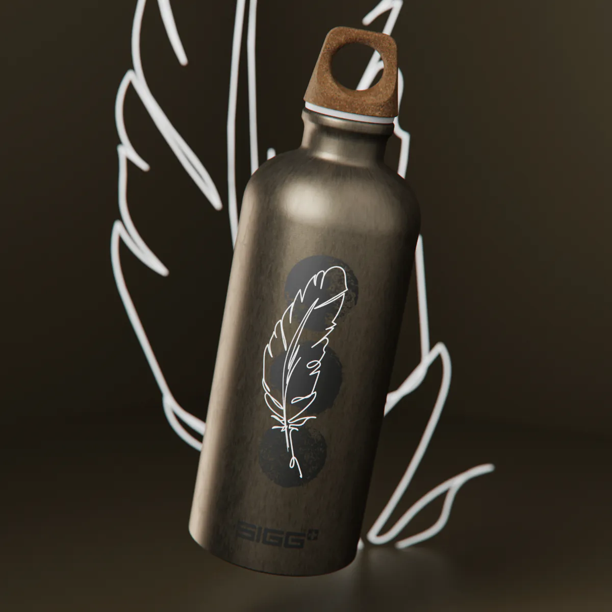 Bottiglia 0,6L Traveller MyPlanet Lighter Sigg