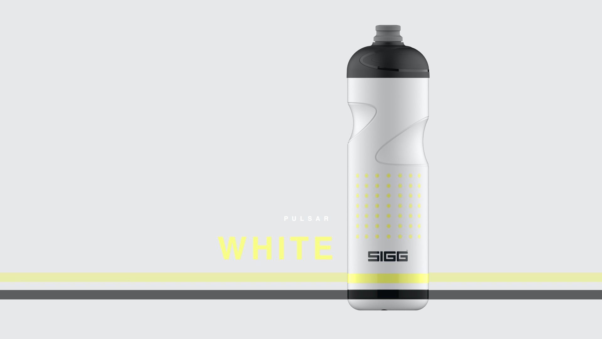 Borraccia Pulsar White 0.75 L Sigg