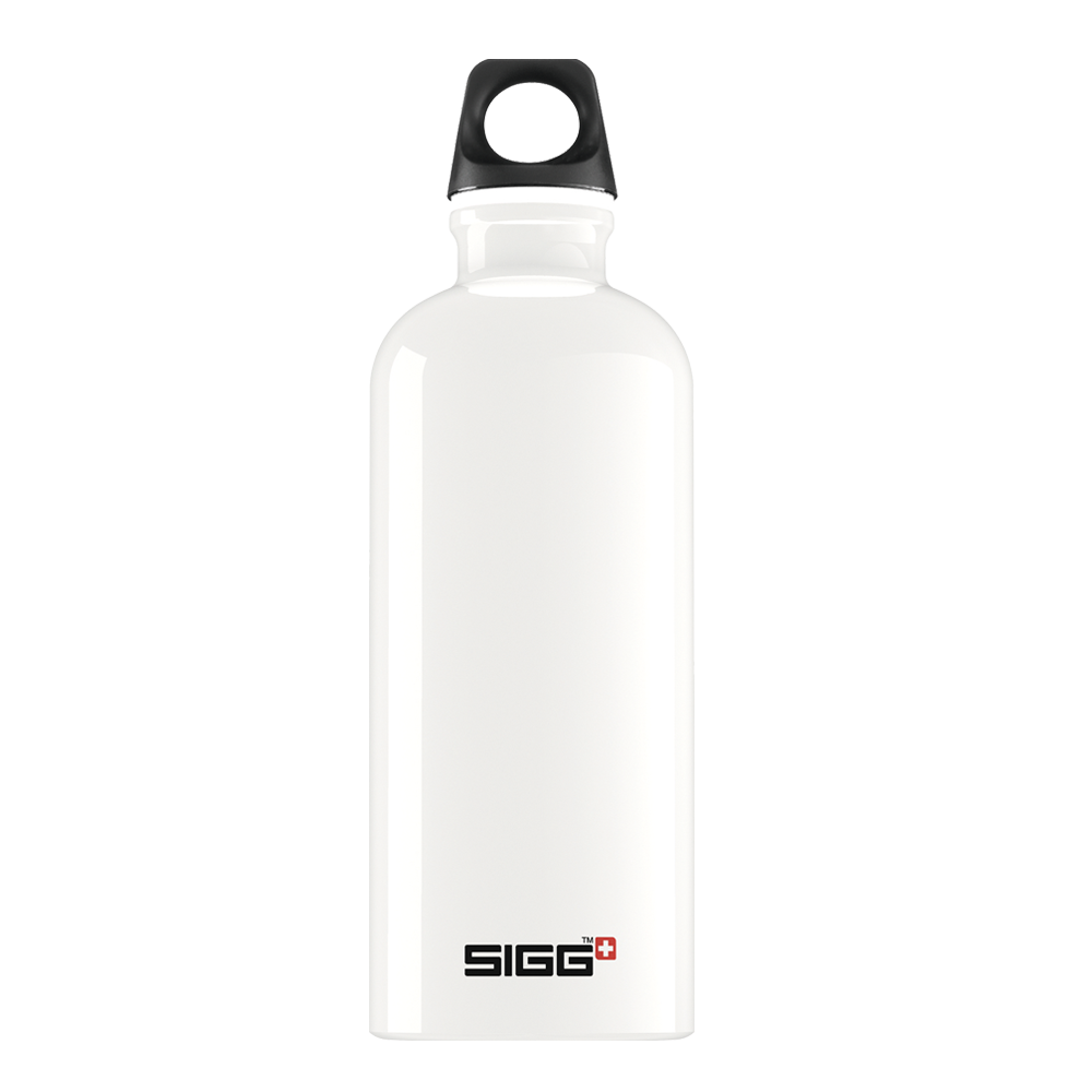 Traveler bottle 0,6L White Sigg