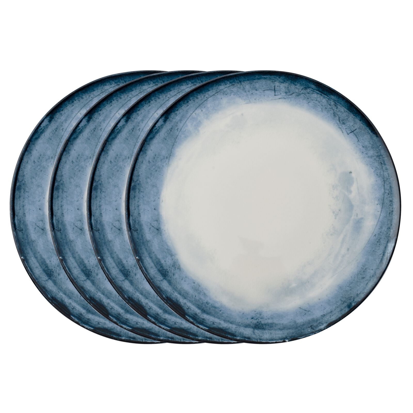 Set 4 Pizza Plates Cm 32 collection Shade Blue Arthur Krupp